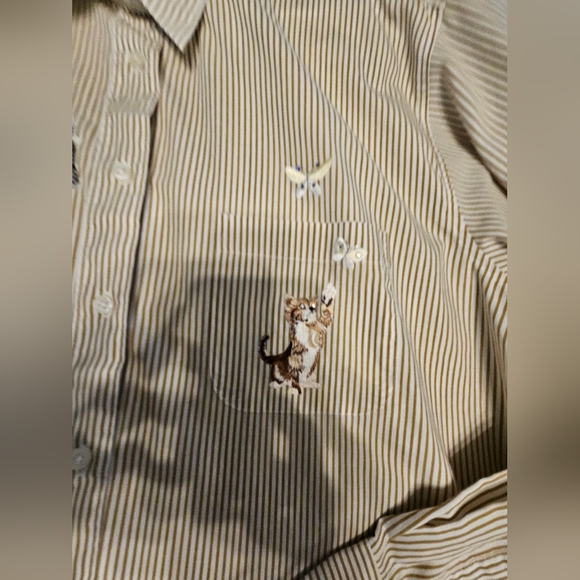 Vintage Las Olas Wearable Art W/ 7 Glitter Eyed Persian And Other Cats - Picture 13 of 16